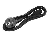 StarTech.com 2m (6ft) Computer Power Cord, 18AWG, EU Schuko to C13 Power Cord, 10A 250V, Black Replacement AC Cord, TV/Monitor Power Cable, Schuko CEE 7/7 to IEC 60320 C13 Power Cord - PC Power Supply Cable - Strømkabel - power IEC 60320 C13 til power CEE 7/7 (hann) - 1.8 m - svart - for P/N: KITBXAVHDPEU, KITBXDOCKPEU PXT101EUR
