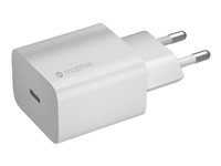mophie - Strømadapter - 20 watt - PD (USB-C) - hvit - Europa 409907457
