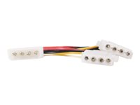 C2G "Y" Cable - Strømsplitter - 4-pin intern strøm (hann) til 4-pin intern strøm (hunn) 81849