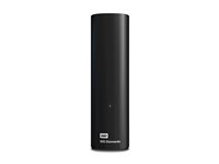 WD Elements Desktop WDBWLG0240HBK - Harddisk - 24 TB - ekstern (stasjonær) - USB 3.2 Gen 1 - svart WDBWLG0240HBK-EESN