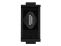 Crestron FT2A-PLT-PT-10 - Kabelstyrings-gjennomløpspanel - boksmonterbar (en pakke 10) - for P/N: FT2-202-ELEC-PTL-B, FT2-500-ELEC-PTL-B FT2A-PLT-PT-10