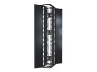 APC Cable Management - Rack-kabelføringssett - svart - for P/N: NBWL0355A, SMX2000LVNCUS, SMX2KR2UX145, SMX3000HV-BR, SMX3000LV2U-BR, SMX3KR2UNCX145 AR8675