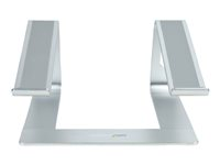 StarTech.com Laptop Stand for Desk, 5kg/11lb, Aluminum, Silver, Ergonomic - Notebookstativ - 13" - 17" - sølv LAPTOP-STAND-SILVER