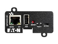 Eaton Cybersecure Gigabit NETWORK-M2 Card for UPS and PDU, UL 2900-1 and IEC 62443-4-2 Certified - Adapter for fjernstyrt administrasjon - Gigabit Ethernet x 1 - for 5P 1500 RACKMOUNT NETWORK-M2