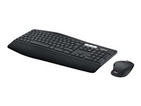 Logitech MK850 Performance - Tastatur- og mussett - trådløs - Bluetooth, 2.4 GHz - AZERTY - Fransk 920-008222