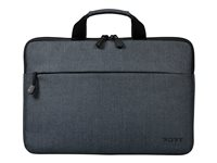 PORT Belize Toploading - Notebookhylster - 15.6" - grå 110200