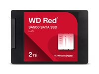 WD Red SA500 WDS200T2R0A-68CKB0 - SSD - 2 TB - intern - 2.5" - SATA 6Gb/s WDS200T2R0A-68CKB0