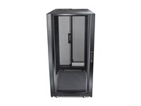 APC NetShelter SX - Rack - svart - 24U - 19" - TAA-samsvar - for P/N: SMTL1500RM3UC, SMTL1500RMI3UC, SRT3000XLAUS, SRTL3KRM1UC, SRTL3KRM1UNC AR3104