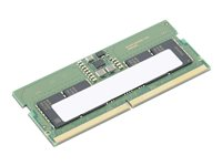 Lenovo - DDR5 - modul - 8 GB - SO DIMM 262-pin - 5600 MT/s - grønn - for Legion T5 26; ThinkCentre M70q Gen 5; M90q Gen 5; ThinkPad P14s Gen 5; V15 G5 IRL 4X71M23184