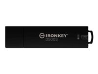 Kingston IronKey D500S - USB-flashstasjon - kryptert - FIPS 140-3 Level 3 - 8 GB - USB 3.2 Gen 1 - TAA-samsvar IKD500S/8GB