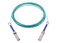 NVIDIA - 100GBase-AOC direkte tilkoblingskabel - QSFP til QSFP - 10 m - 10 m - fiberoptisk - halogenfri, Active Optical Cable (AOC) 980-9I13O-00E010