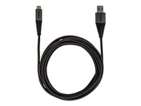 OtterBox - USB-kabel - USB-C (hann) til USB (hann) - 2.4 A - 3 m - svart - for P/N: 77-59006, 77-62208, 77-62210, 77-62214, 77-62216, 77-62218, 77-63514, 78-52099 78-51263