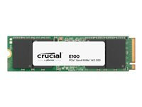 Crucial E100 - SSD - 2 TB - intern - M.2 2280 - PCIe 4.0 x4 (NVMe) CT2000E100SSD8