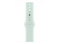 Apple - Bånd for smart armbåndsur - 46mm - S/M-størrelse - akvamarin MDT94ZM/A
