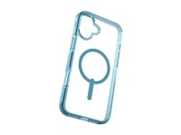 Zagg Santa Cruz Snap - Baksidedeksel for mobiltelefon - MagSafe-samsvar - retroblå - for Apple iPhone 16 Plus 702315059