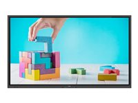 Philips 75BDL3152E - 75" Diagonalklasse (74.5" synlig) - E-Line LED-bakgrunnsbelyst LCD-skjerm - interaktiv digital skilting - med pekeskjerm (multiberørings) - Android - 4K UHD (2160p) 3840 x 2160 75BDL3152E/00