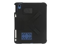 NutKase - Lommebok for nettbrett - custom logo embossing - forsterket termoplast polyuretan (TPU) - kongeblå - 10.9" NK214RB-EL-SHM-CS