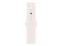 Apple - Bånd for smart armbåndsur - 42mm - M/L-størrelse - lys blush - for Watch Hermès Series 7, Hermès Series 9, SE 3, Series 10, Series 11, Series 8, Series 9 MXLP3ZM/A