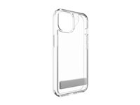 Zagg Crystal Palace - Baksidedeksel for mobiltelefon - stativ - grafen - blank - for Apple iPhone 13, 14, 15, 16e 702318189