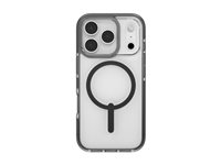 Zagg Santa Cruz Snap - Baksidedeksel for mobiltelefon - MagSafe-samsvar - kullsort - for Apple iPhone 17 Pro 702318910