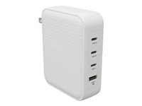 HyperJuice - Strømadapter - 145 watt - utgangskontakter: 4 - hvit HJ1001WHWWGL