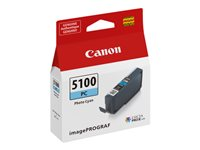 Canon PFI-5100 PC - 14.4 ml - fotocyan - original - hengeboks - blekkbeholder - for imagePROGRAF PRO-310 6956C001