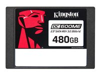 Kingston DC600ME - SSD - Mixed Use - kryptert - 480 GB - intern - 2.5" - SATA 6Gb/s - 256-bit AES - TCG Opal Encryption 2.0 SEDC600ME/480G