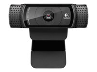 Logitech HD Pro Webcam C920 - Nettkamera - farge - 1920 x 1080 - lyd - USB 2.0 - H.265 960-001055