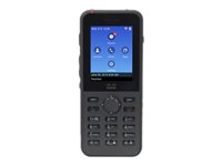 Cisco Wireless IP Phone 8821 - Trådløst ekstra håndsett - med Bluetooth-grensesnitt med anrops-ID - IEEE 802.11a/b/g/n/ac (Wi-Fi) - SIP - 6 linjer CP-8821-K9=