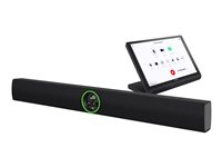 Crestron Flex UC-B70-A-Z-I - For Zoom Rooms - storrom-konferanseløsning (berøringsskjermkonsoll, videolinje) - svart, glattsvart - power adapter included UC-B70-A-Z-I