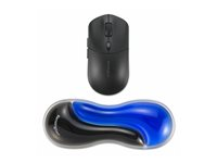 Kensington Duo Gel - Musematte med håndleddsstøtte - smal - blå K62439WW