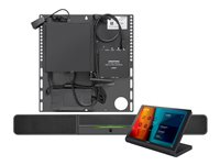 Crestron Flex UC-B30-T - For Microsoft Teams - videokonferansesett (lydstang, berøringsskjermkonsoll, mini-PC) - svart - power adapter included UC-B30-T