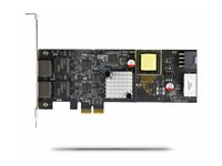 StarTech.com 2-Port 2.5Gbps PoE Network Card, Intel I225-V, 802.3af/at - Nettverksadapter - PCIe 2.0 x2 - 10M/100M/1G/2,5 Gigabit Ethernet x 2 - svart PR22GIP-NETWORK-CARD