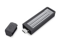 Seagate STMX1000400 - SSD - 1 TB - ultra-kompakt - ekstern (bærbar) - USB 3.2 Gen 2 (USB-C kontakt) - mørk grå - med Seagate Rescue Data Recovery STMX1000400