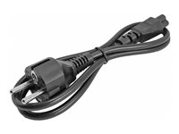 StarTech.com 3m (10ft) Laptop Power Cord, EU Schuko to C5, 2.5A 250V, 18AWG, Notebook / Laptop Replacement AC Cord, Printer/Power Brick Cord, Schuko CEE 7/7 to Clover Leaf IEC 60320 C5 - Laptop Charger Cable (753E-3M-POWER-LEAD) - Strømkabel - power CEE 7/7 (P) til IEC 60320 C5 - AC 250 V - 2.5 A - 3 m - formstøpt - svart 753E-3M-POWER-LEAD