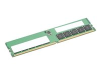 Lenovo - DDR5 - modul - 32 GB - DIMM 288-pin - 5600 MT/s - ikke-bufret - ECC - grønn - for ThinkStation P2 30FR; P3 30GS 4X71N34266