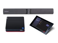 Lenovo ThinkSmart Core - Full Room Kit - videokonferansesett - med 3-års Lenovo Premier Support + First Year Maintenance - Certified for Zoom Rooms - svart - power adapter included 12VN0000MT