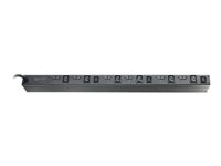 APC Basic Rack PDU Zero U - Strømfordelerenhet (kan monteres i rack) - AC 400 V - 22 kW - utgangskontakter: 9 (power IEC 60320 C13, IEC 60320 C19) - 0U - for P/N: SMX1500RM2UCNC, SMX2KR2UX145, SMX3KR2UNCX145, SMX750C, SMX750CNC, SMX750CUS AP7555A
