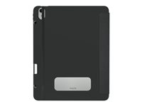 OtterBox React Folio Series - Lommebok for nettbrett - svart - for Apple 13-inch iPad Air (M2, M3) 77-95351