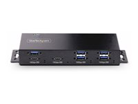 StarTech.com 7-Port Industrial USB Hub 10Gbps Hub, Metal, Mountable, TAA - Hub - industriell - 7 x USB 3.2 Gen 2 - stasjonær, DIN-skinnemonterbar, rackmonterbar - TAA-samsvar HB31C5A2CME