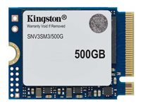 Kingston NV3 - SSD - 500 GB - intern - M.2 2230 - PCIe 4.0 x4 (NVMe) SNV3SM3/500G