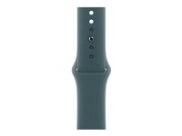 Apple - Bånd for smart armbåndsur - 40mm - M/L-størrelse - innsjøgrønn MAX64ZM/A