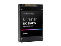 WD Ultrastar DC SN655 WUS5EA1A1ESP7E1 - SSD - 15.36 TB - intern - 2.5" - U.3 PCIe 4.0 (NVMe) 0TS2460