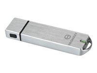 IronKey Basic S1000 - USB-flashstasjon - kryptert - FIPS 140-2 Level 3 - 8 GB - USB 3.0 - TAA-samsvar IKS1000B/8GB