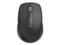 Logitech MX Anywhere 3S for Business - Mus - høyrehendt - optisk - 6 knapper - trådløs - Bluetooth - Logitech Logi Bolt USB-mottaker - grafitt 910-006958