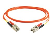 C2G LC-LC 50/125 OM2 Duplex Multimode PVC Fiber Optic Cable (LSZH) - Nettverkskabel - LC multimodus (hann) til LC multimodus (hann) - 20 m - 20 m - fiberoptisk - dupleks - 50 / 125 mikroner - OM2 - halogenfri - oransje 85502
