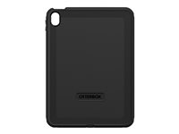 OtterBox Defender Series - Beskyttelsesboks for nettbrett - robust - polykarbonat, syntetisk gummi - svart - for Apple 10.9-inch iPad (10. generasjon); iPad A16 Wi-Fi, A16 Wi-Fi + Cellular 77-89953