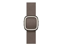 Apple - Klokkestropp for smart armbåndsur - 42mm - Liten størrelse - mørk taupe MXW33ZM/A