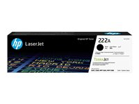 HP 222A - Svart - original - LaserJet - tonerpatron (W2220A) - for Color LaserJet Pro MFP 3302fdn W2220A