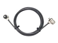 PORT Connect - Sikkerhetskabellås - tvillinghodet - mørk røyk - 50 cm 901238